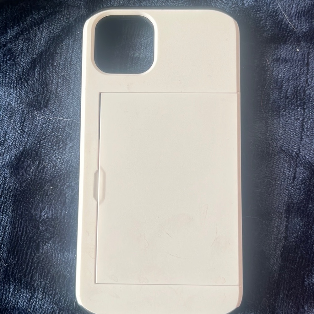 iPhone case with card holder
